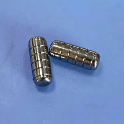 Precision Ground Arc Groove Tungsten Carbide Shaft Wear Resistant Tungsten Carbide Grooved Cylinder