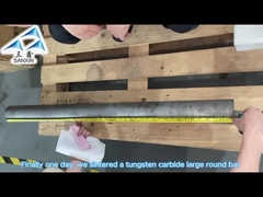 Supergrote wolfraamcarbide ronde staaf sinteren en verwerken